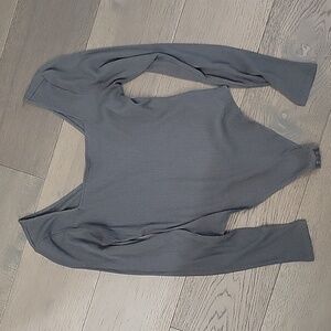 American Eagle Lomg sleeve ribbed bodysuit